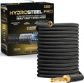 HYDROSTEEL PRO 100 Ft Metal Garden Hose - Indestructible, Kink Free