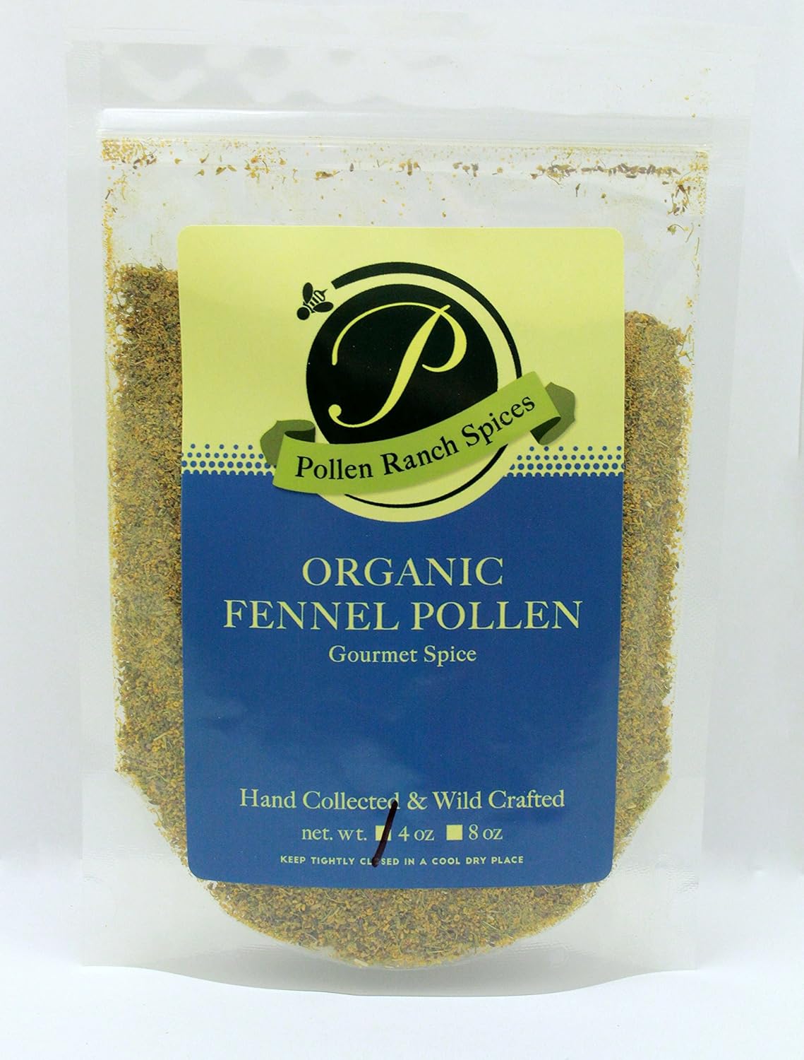 Wild Crafted Organic Fennel Pollen for Cooking and Seasoning