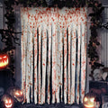 Spooky Bloody Handprints Halloween Door Curtain Set