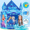 Frozen Princess Tent for Girls with Sound Button & LED Lights - Cozy