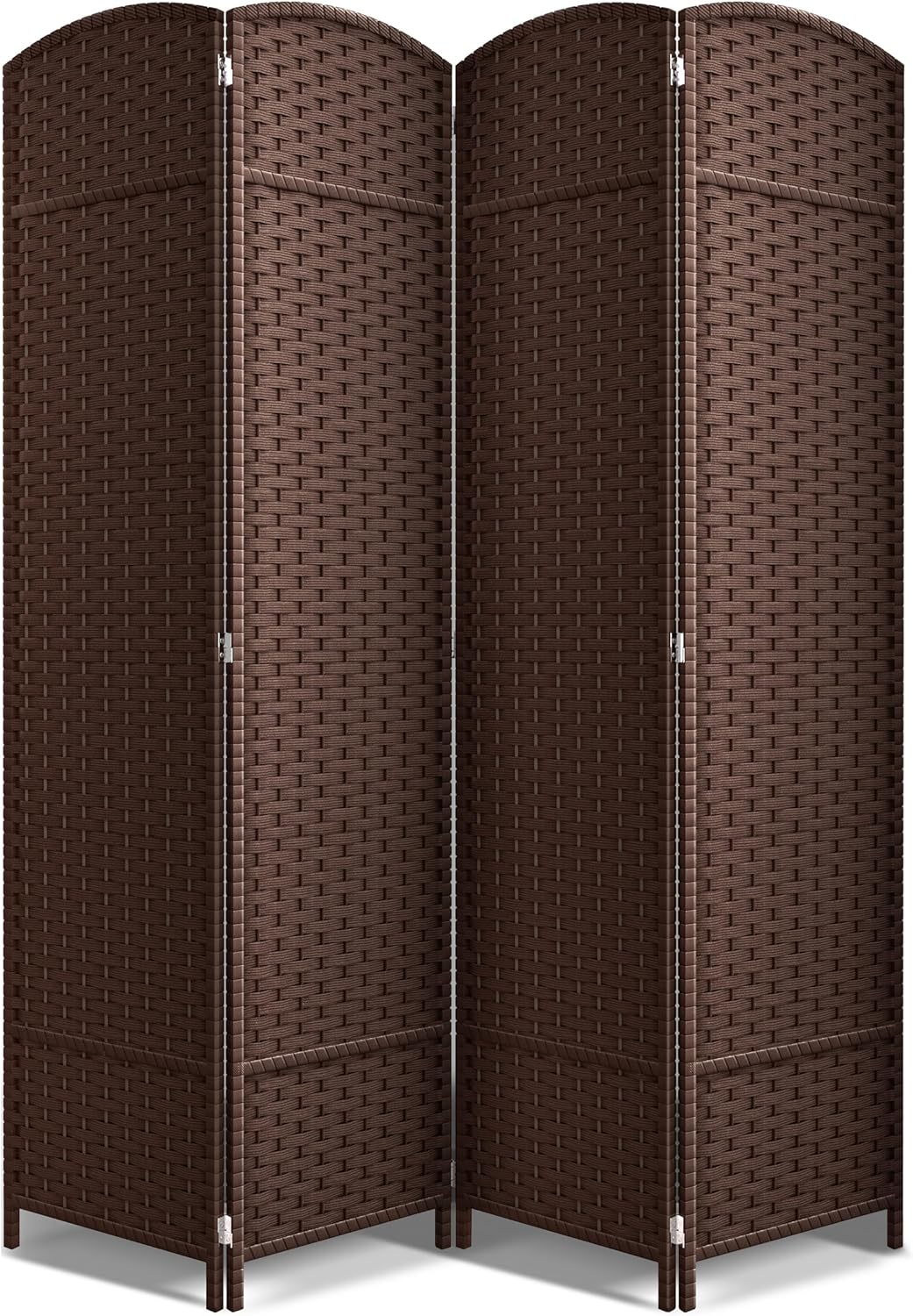 Sorbus 4 Panel Room Divider - Stylish Privacy Screen for Home