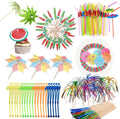 Allazone 210pcs Cocktail Party Set: Fun & Stylish Drink Decor