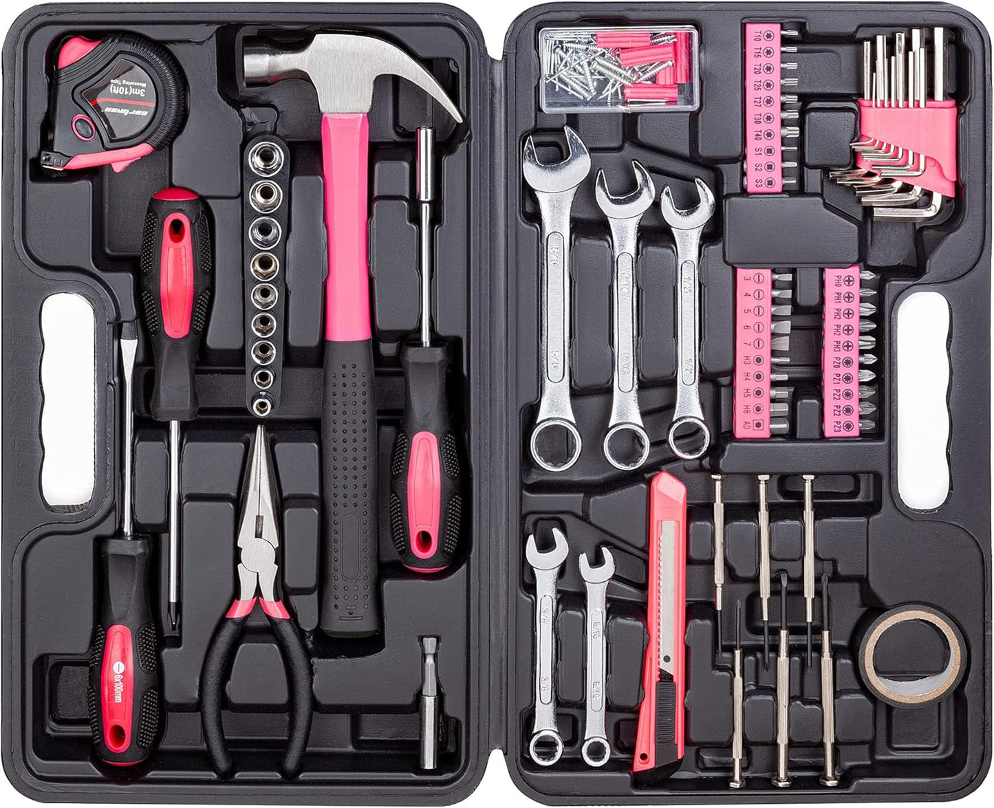 Cartman 148Piece Tool Set for Home Repairs and Maintenance