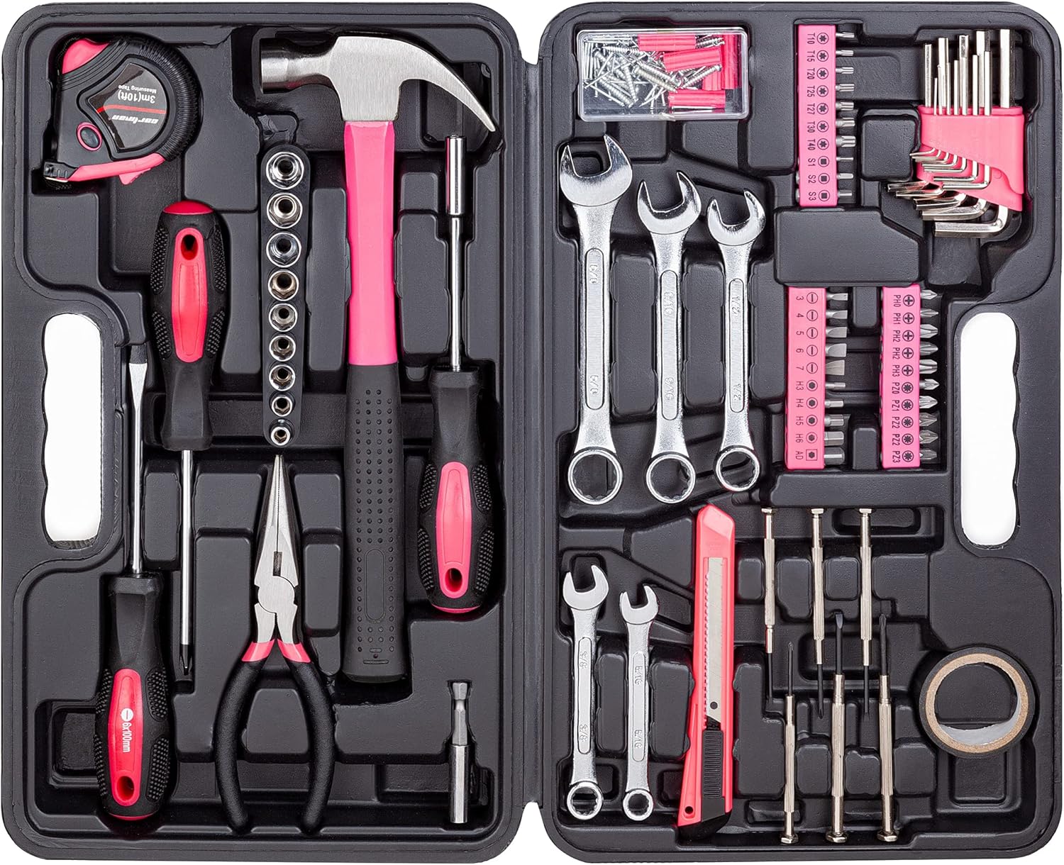 Cartman 148Piece Tool Set for Home Repairs and Maintenance
