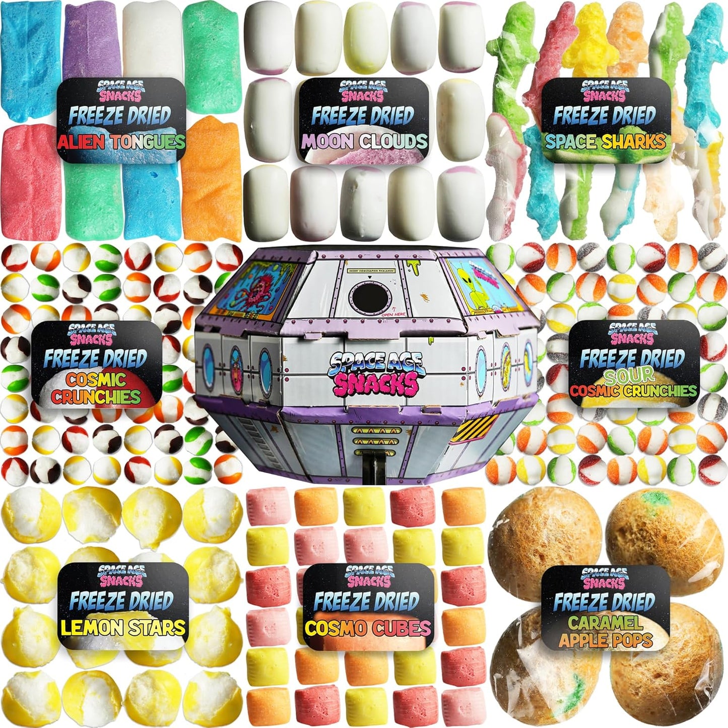UFO Pack - Premium Freeze Dried Candy for Cosmic Fun