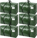 TICONN Extra Large Moving Bags with Zippers & Handles for Storage