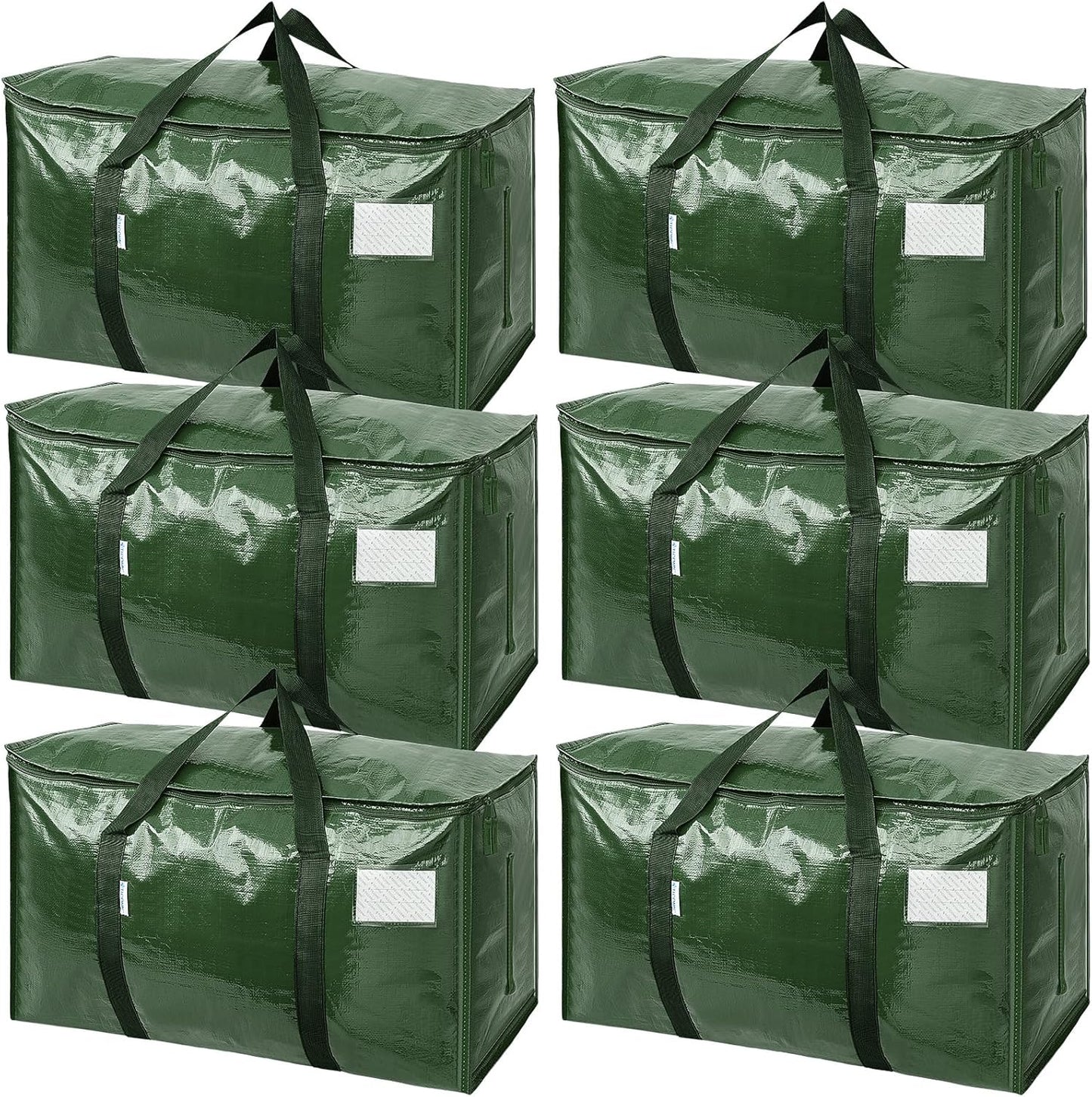 TICONN Extra Large Moving Bags with Zippers & Handles for Storage
