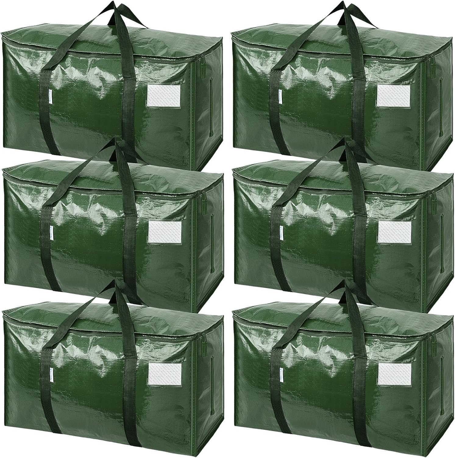 TICONN Extra Large Moving Bags with Zippers & Handles for Storage