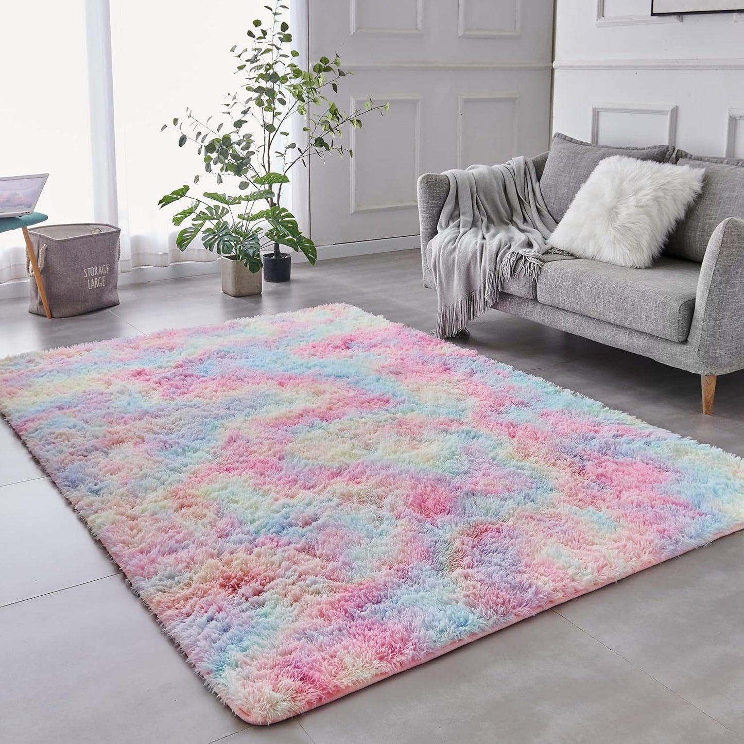 TABAYON Luxury 6x9 Modern Indoor Area Rugs for Cozy Living