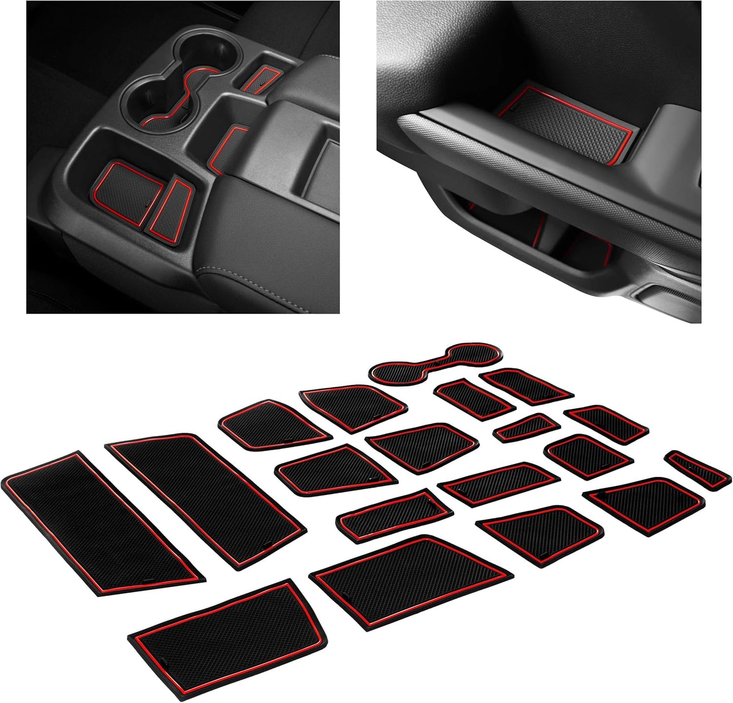 Premium Custom Cup Holder Inserts for Chevy Silverado & GMC Sierra