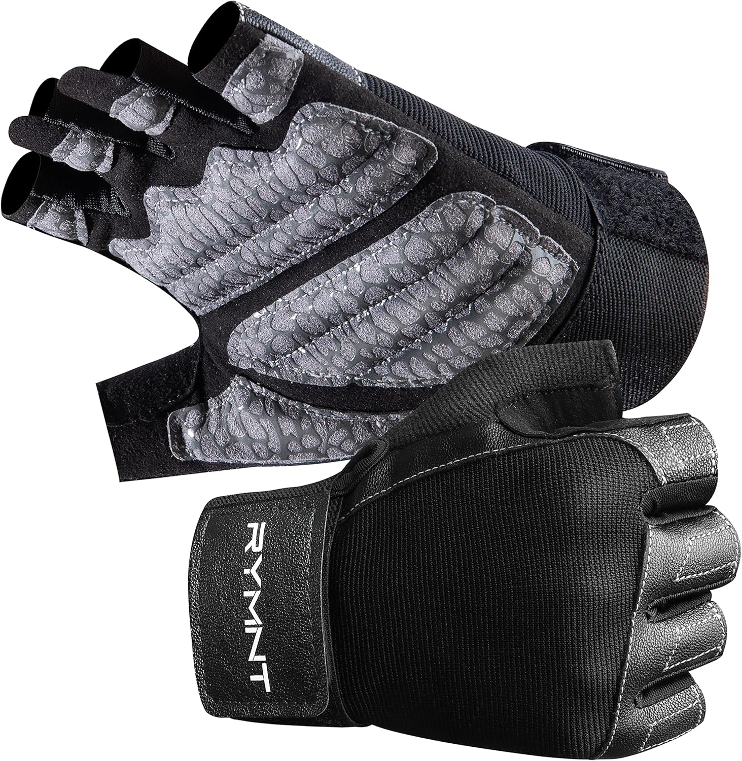 Ventilated Fingerless Gym Gloves for Enhanced Performance