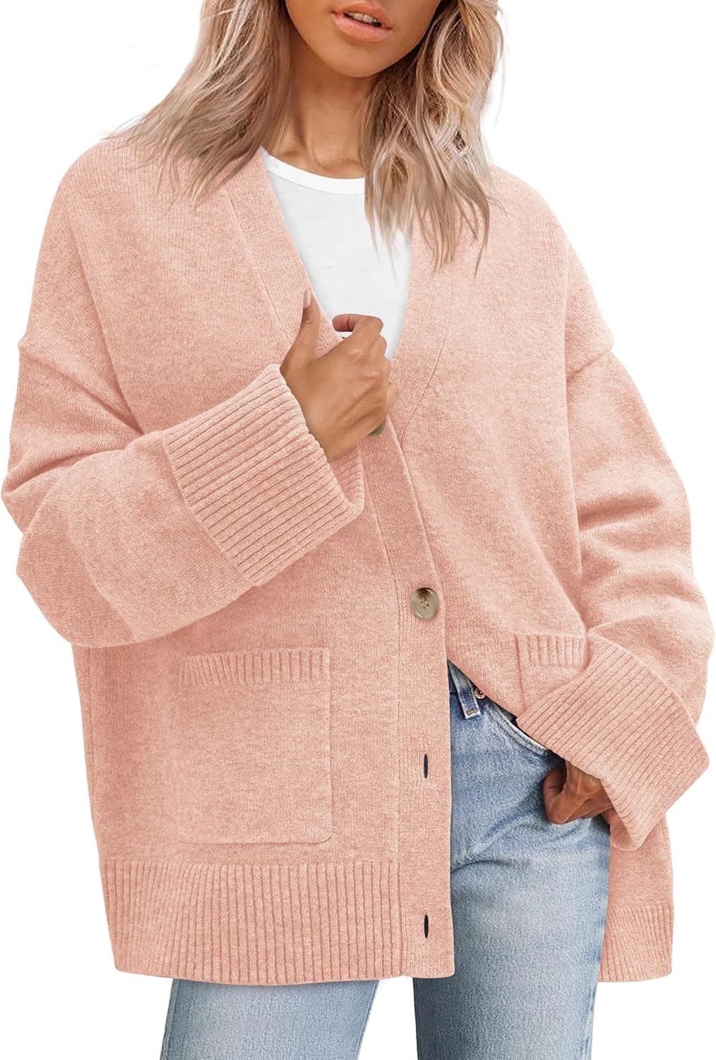Trendy Oversized Cardigan Sweaters for Women by PRETTYGARDEN