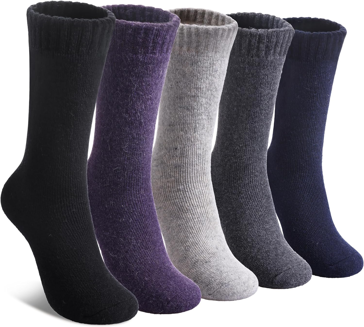 Winter-Ready Warmth: LINEMIN Women's Wool Hiking Socks