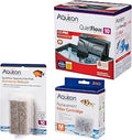 Aqueon QuietFlow 10 Filter Bundle for Up to 20 Gallon Tanks - Value