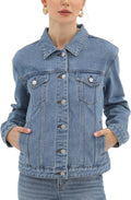 Argstar Denim Jacket for Women - Stylish and Comfortable Fit