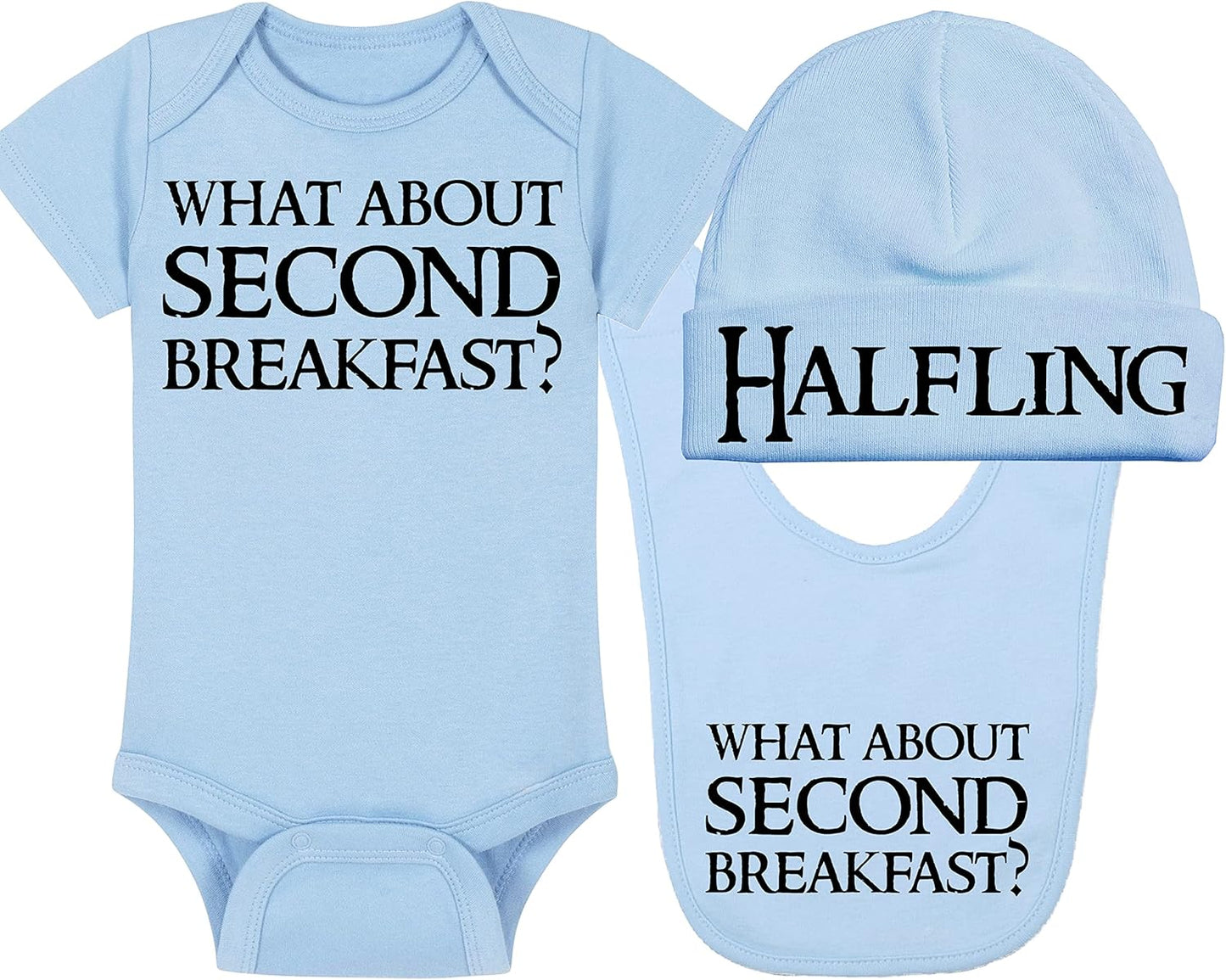 Fantasy Movie Onesie, Hat, and Bib Set for Infants - Soft Cotton