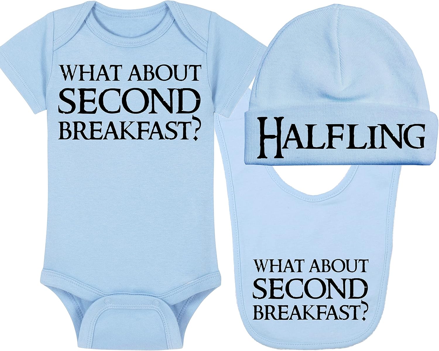 Fantasy Movie Onesie, Hat, and Bib Set for Infants - Soft Cotton