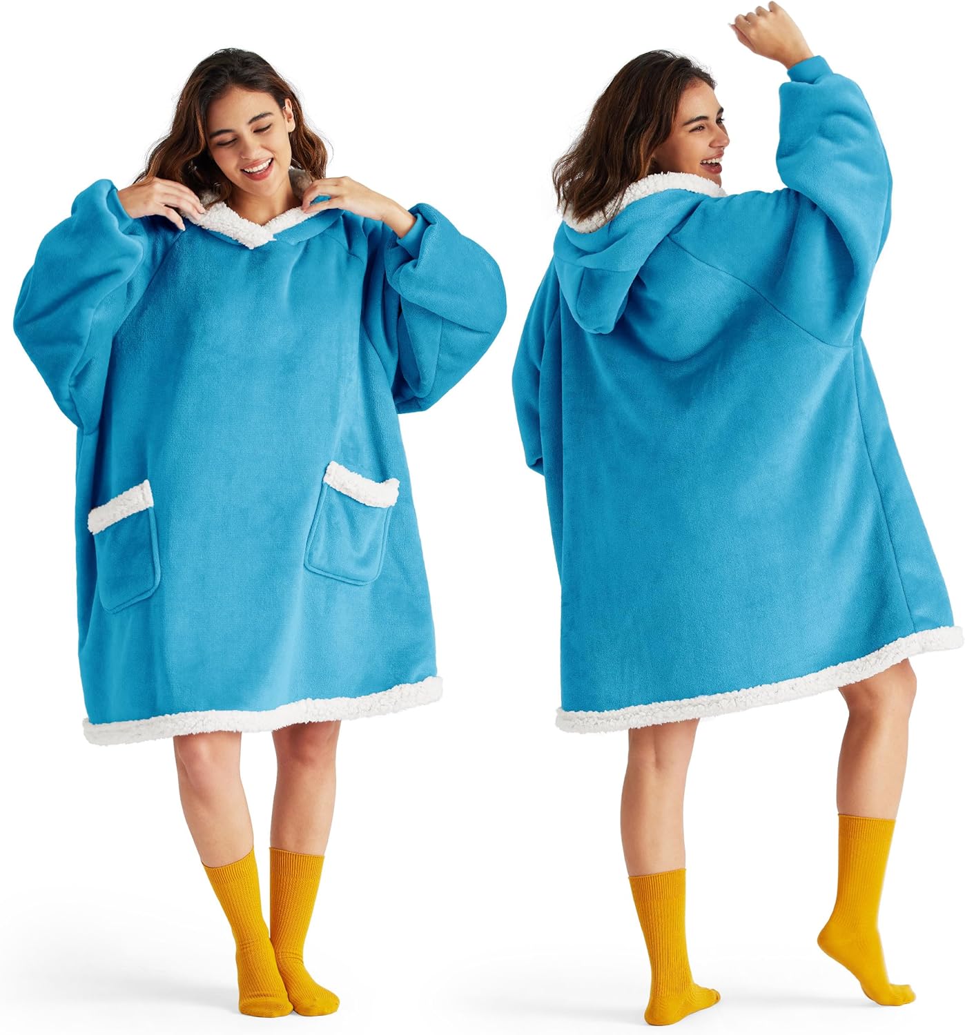 Bedsure Blanket Hoodie for Ultimate Comfort and Warmth