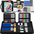 133 Pack Drawing Set Sketching Kit - Complete Art Supplies for Artists
