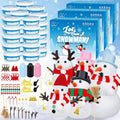36 Pack Build a Snowman Kit - Creative Air Dry Clay Snowman Craft