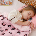 Uttermara Weighted Blanket 5 lbs - Cozy Minky Fleece and Cotton