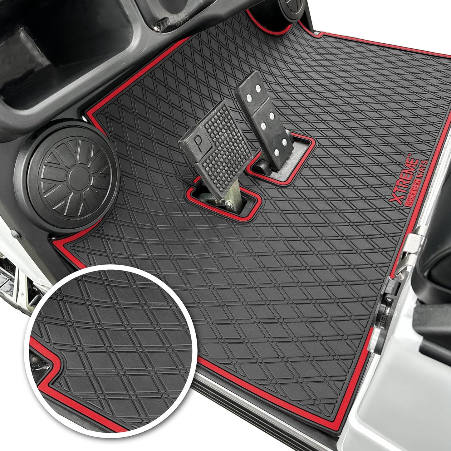 Xtreme Mats Evolution Golf Cart Floor Mat - Protects OEM Flooring