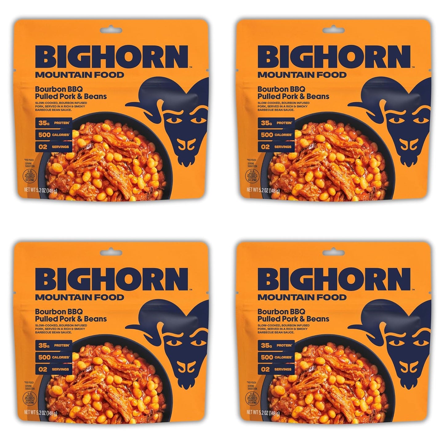 BIGHORN Mountain Food Bourbon BBQ Pulled Pork and Beans Review
