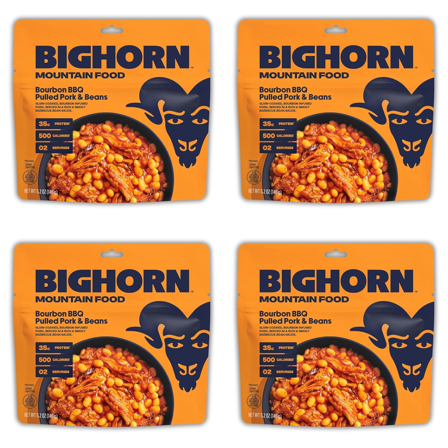 BIGHORN Mountain Food Bourbon BBQ Pulled Pork and Beans Review
