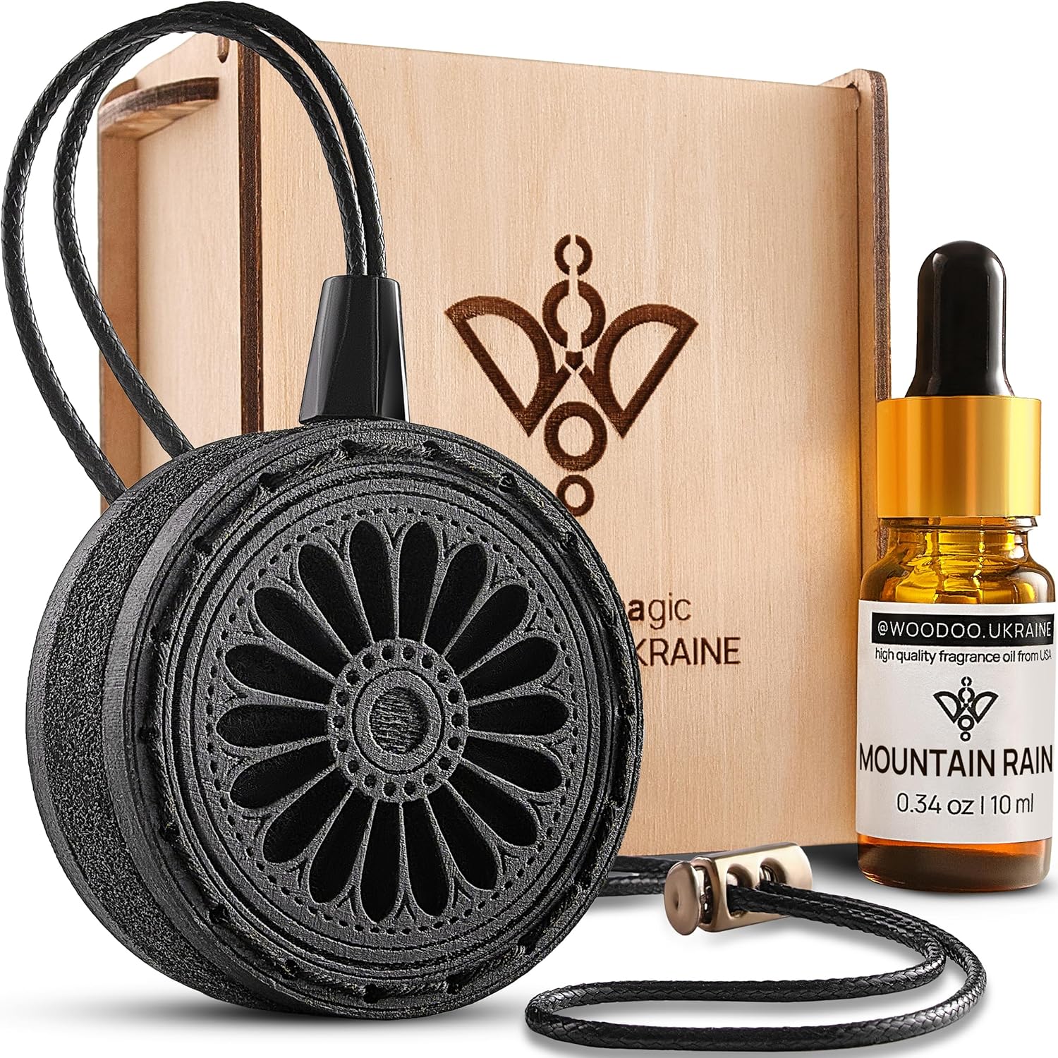 Handmade AI Mountain Rain Car Diffuser