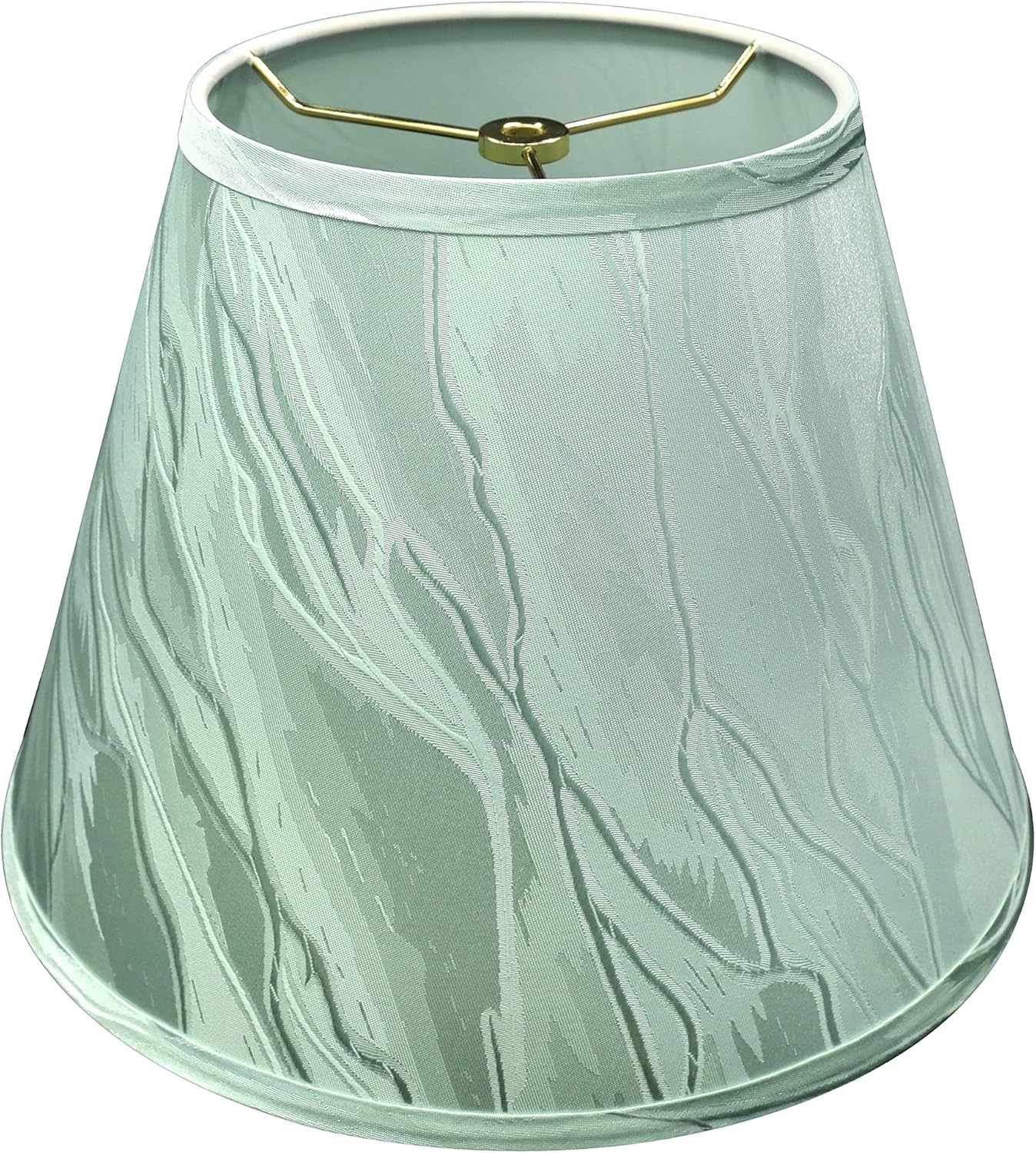 Transitional Empire Shape Spider Lamp Shade in Light Green 7ft x 13ft