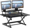 SHW 36-Inch Height Adjustable Standing Desk Riser - Sit to Stand