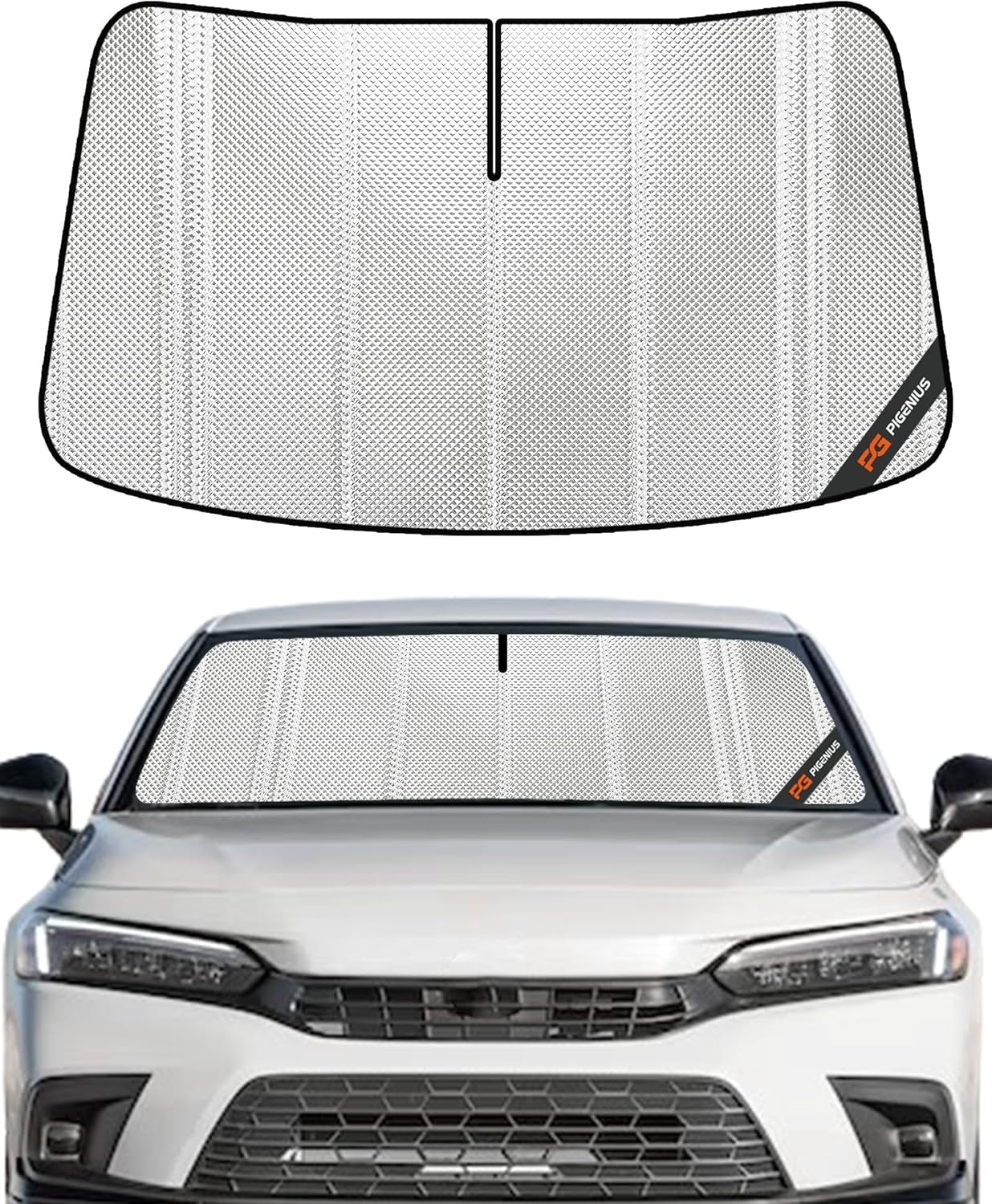 Windshield Sun Shade for Honda Civic 2022-2025: Full Coverage