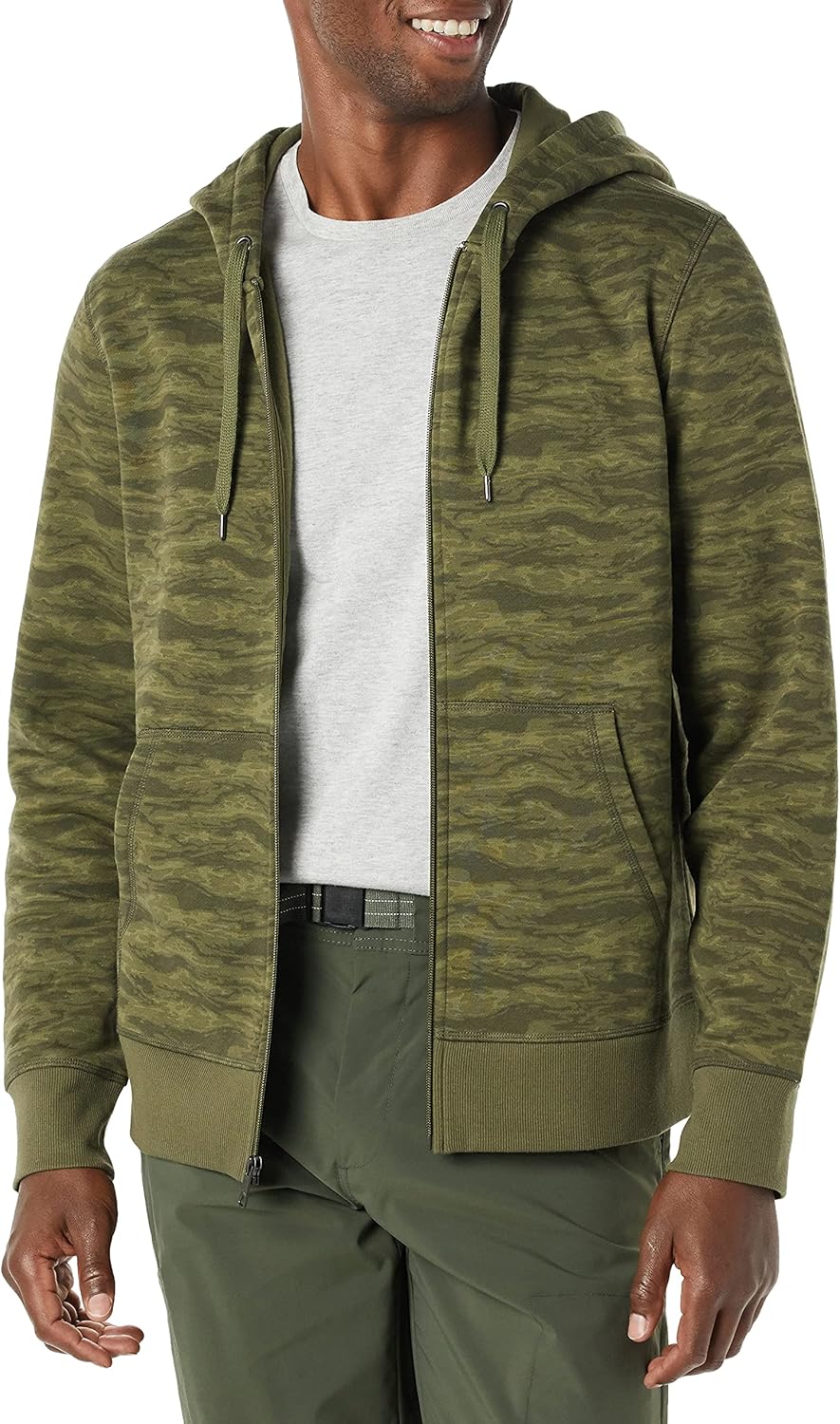 Cozy Big & Tall Fleece Hoodie by  Essentials