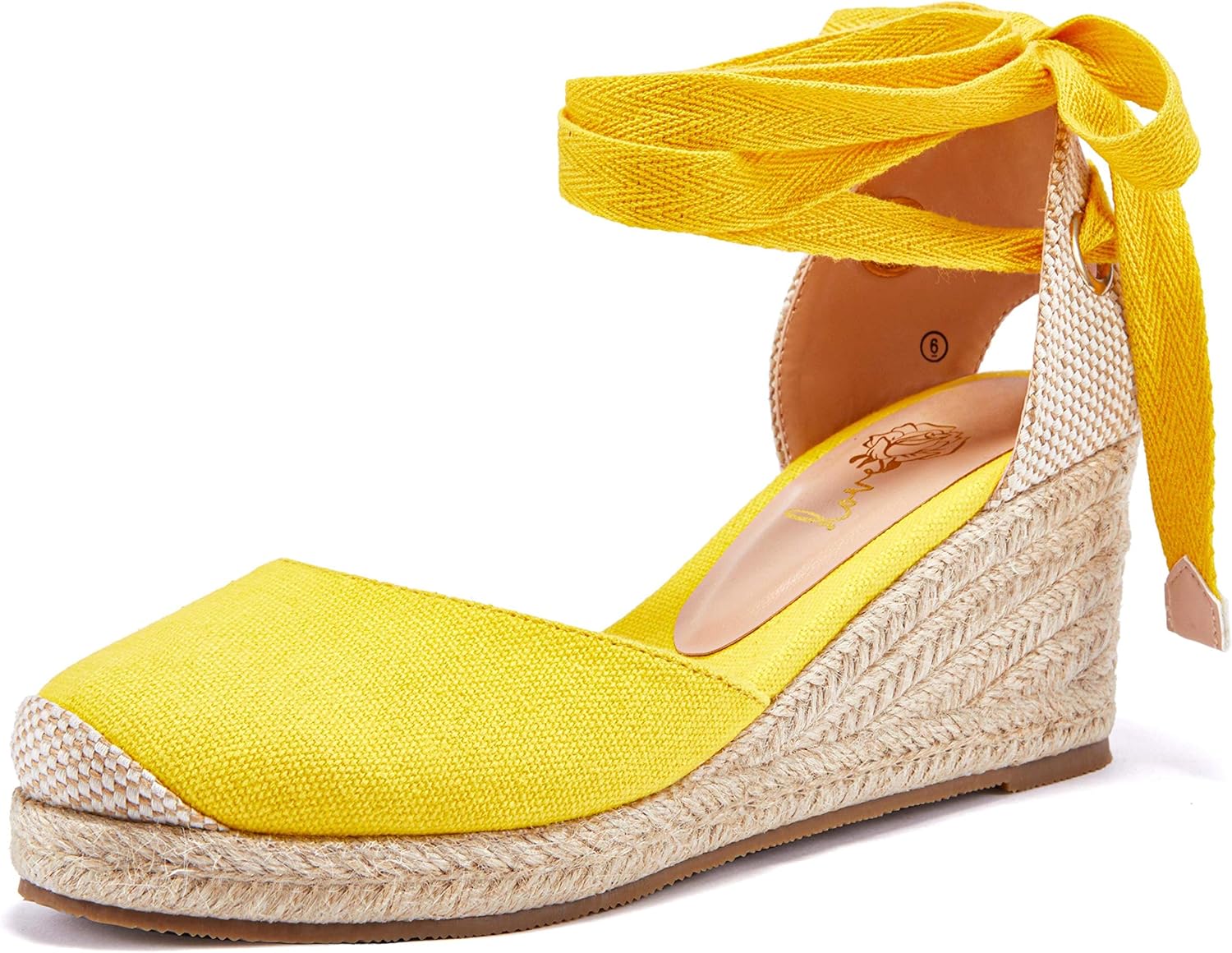 Ruanyu Womens Platform Espadrille Sandals for Summer Style
