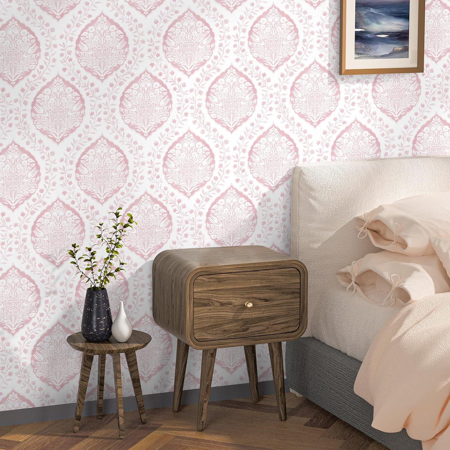 Boho Peel and Stick Wallpaper for Modern Home Decor