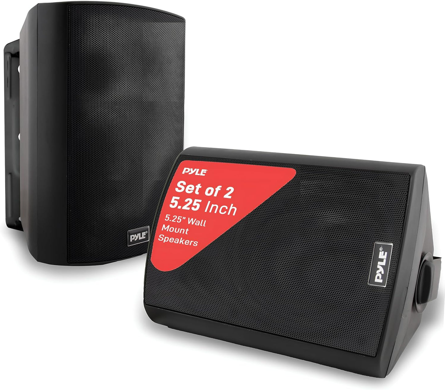 Pyle Waterproof Wall Mount Speaker System for Indoor/Outdoor Use