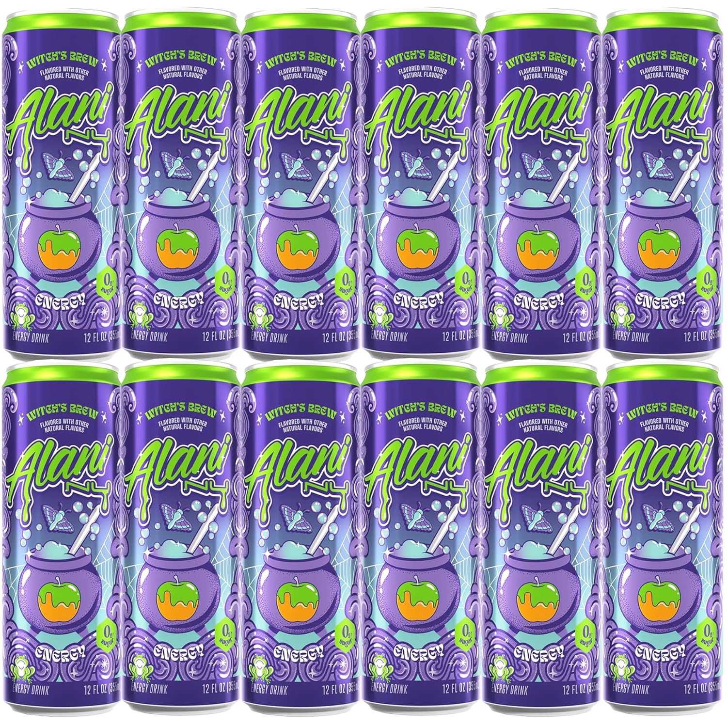 Alani Witch's Brew Sugar Free Energy Drinks - 12 Pack