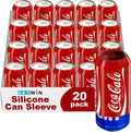 BeerSkin Silicone Can Covers for 12oz Cans - 20 Pack Fun Kozies