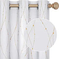 Sun Blocking Short Curtains for Small Windows, 45 in Long - Thermal