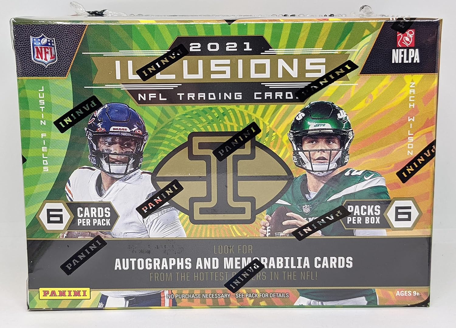 2021 Panini Illusions NFL Football Blaster Box with 36 Cards