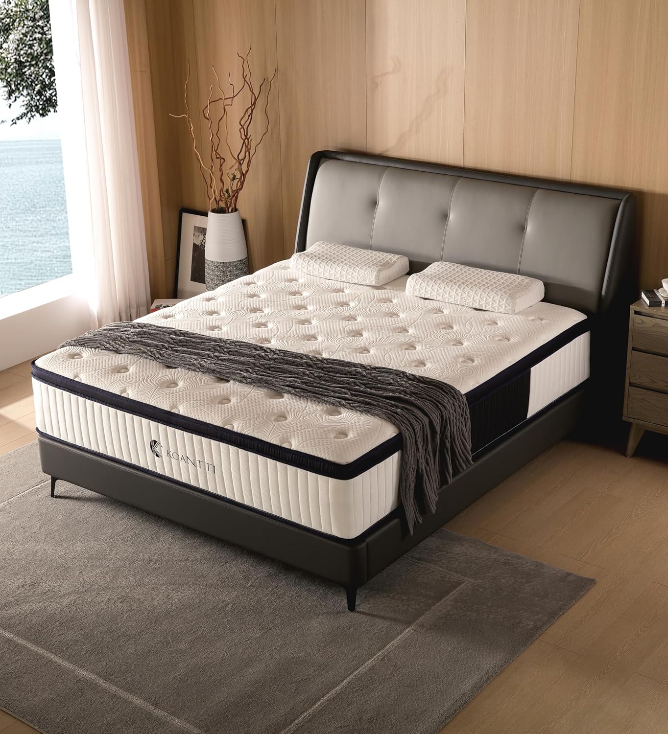 Queen Mattress with Memory Foam Hybrid for Better Sleep Support