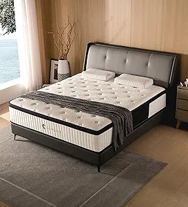 10 Inch Twin Mattress with Memory Foam for Better Sleep Comfort