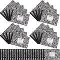 Composition Notebooks 20 Pack Half Size 4-7/8 x 7-1/2 in - Compact