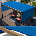 ColourTree 8 ft x 25 ft Blue Pergola Sun Shade Canopy Replacement