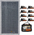 Gladiator Cargo Net XXG-100 10.5ft x 18.5ft - Heavy Duty Truck Net