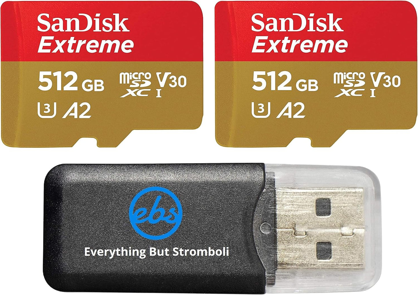 512GB SanDisk Memory Card Duo for DJI Mini 2