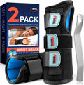 Wrist Brace for Carpal Tunnel 2 Pack - Night Support for Pain Relief