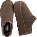 CUSHIONAIRE Huggy-2 Platform Slippers for Cozy Comfort