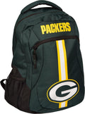 FOCO Green Bay Packers NFL Action Backpack - Team Ready