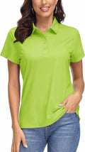 Women's Polo Shirt UPF 50+ - Quick Dry Silky Stretch Polo